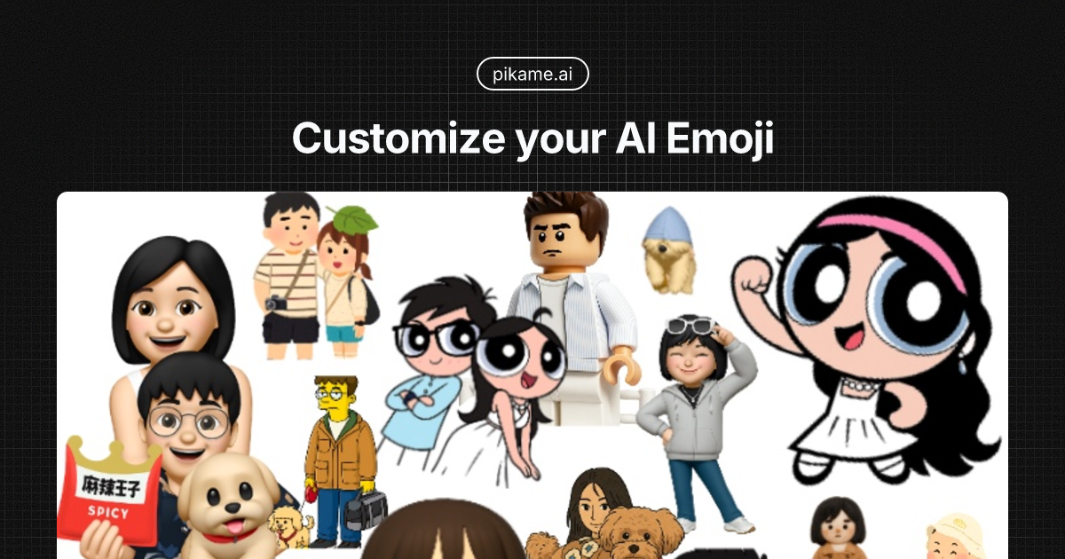 I built a Mini Me generator after seeing the trend everywhere on Instagram logo